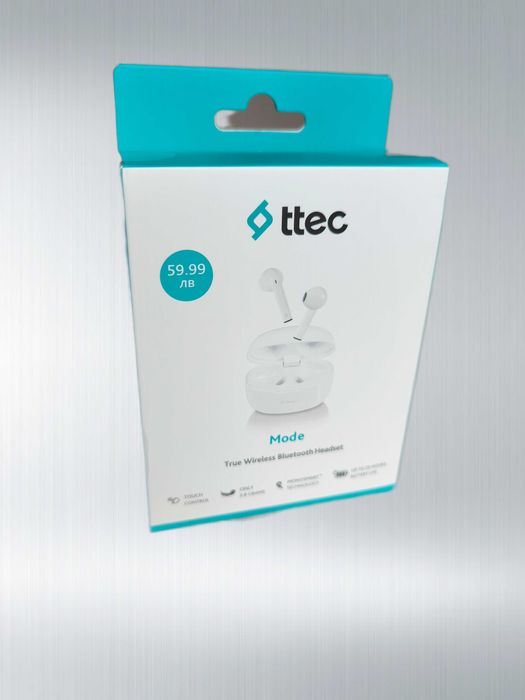 НОВИ! Запечатани Blutooth (блутуут) слушалки TTec Mode