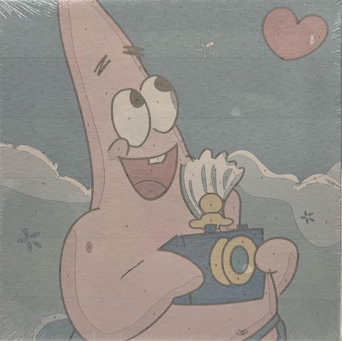 Раскраска по номерам на холсте