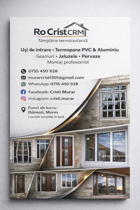 Tamplarie PVC Termopane Premium
