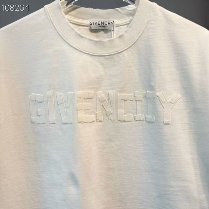 Tricou  Givenchy White  T-Shirt Alb [Verificare Colet] Caliate Premium