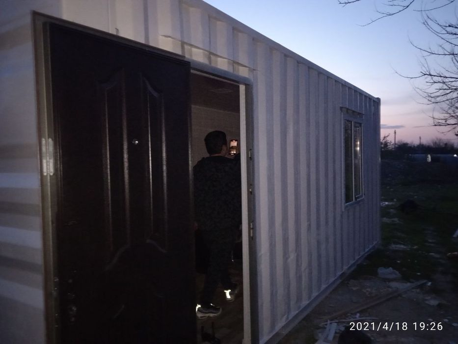 Услуги Контейнер Домик Офис Магазина Сартарошхона Konteyner Uylar Maga
