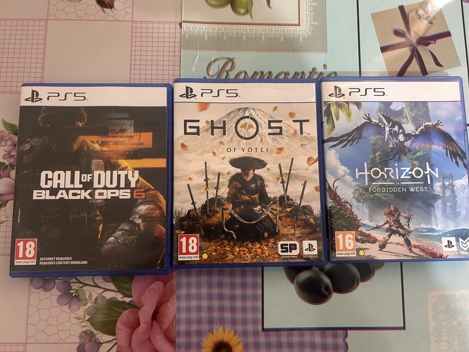 COD BO6 , Horizon Forbidden West PS5