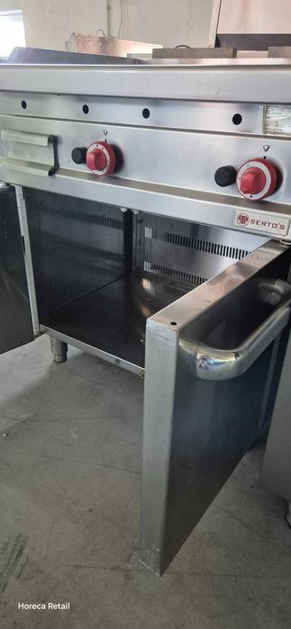 Grill profesional cu suport,gratar cu striatii ,GAS,GAZ,restaurant