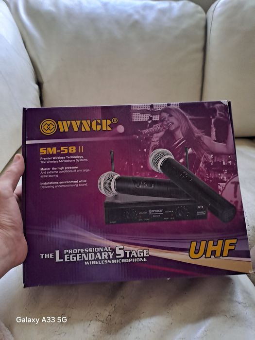 Професионални микрофони ms58 UHF