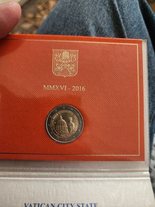 Нумизматика монеты 2 евро Ватикана