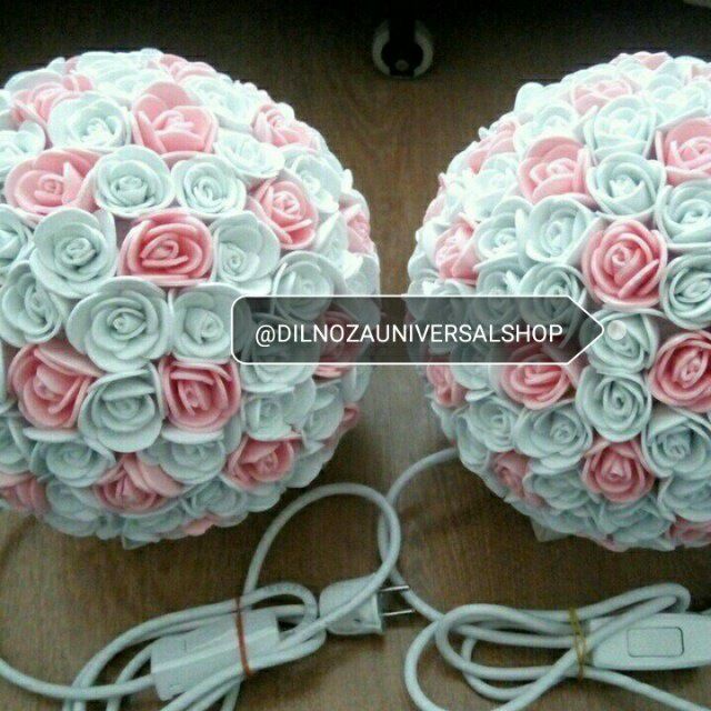 8 марта Светильник лилия и роза  для ваших день рождения хороший подар