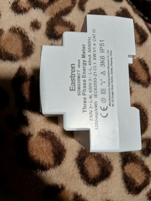 Contor Energie 3-fazic Eastron SMD630-MCT. Solplanet.