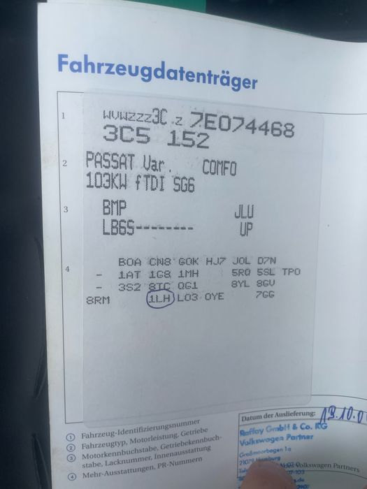 Dezmembrez wv passat B 6 2,0 bmp si 1,8 tsi , BZB