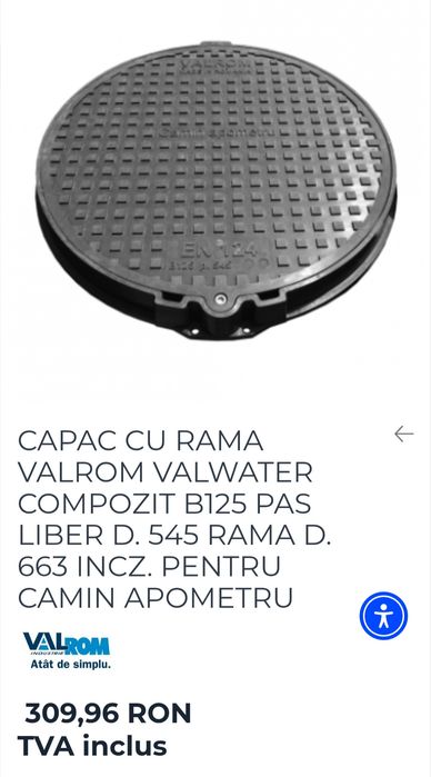 Capac canal capac apometru