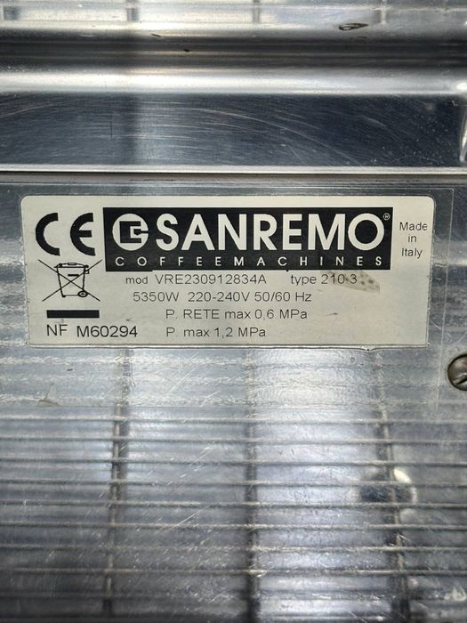 Кофемашинка SANREMO