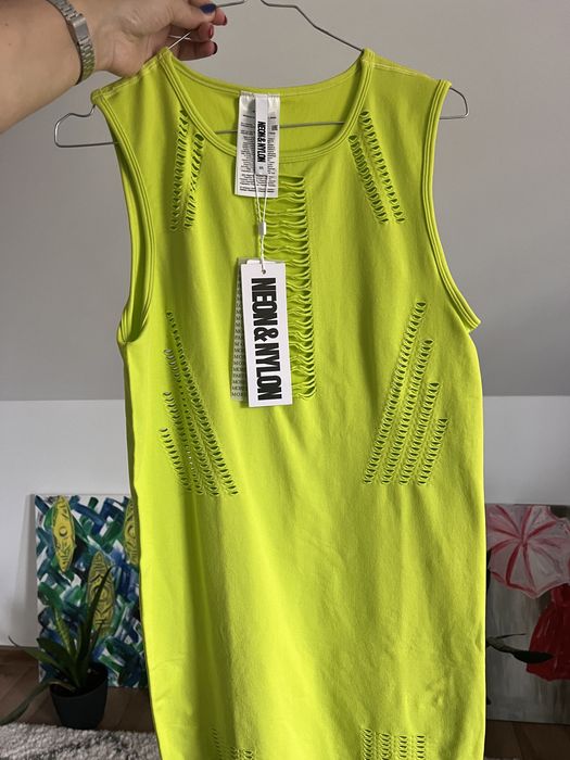 Rochie Neon & Nylon verde stuf