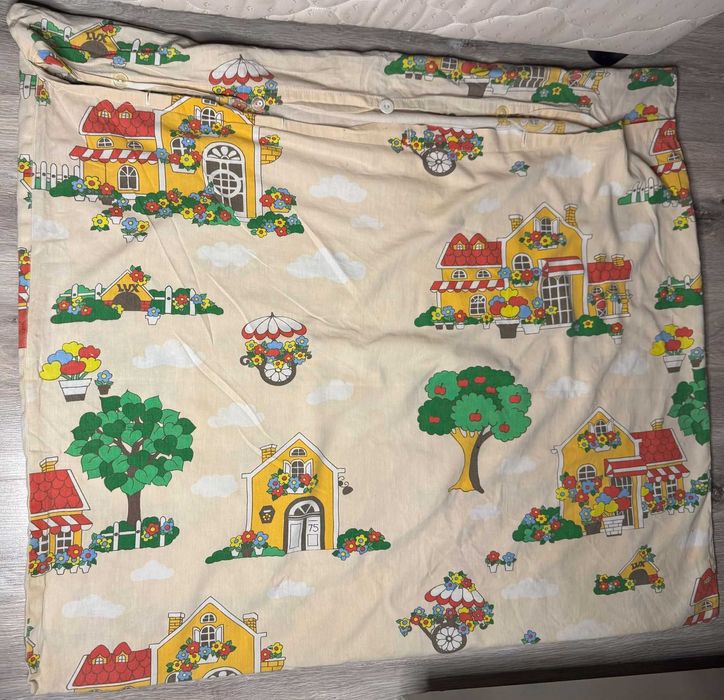 Спешно! Винтидж калъфка ръчна изработка от 70-те години