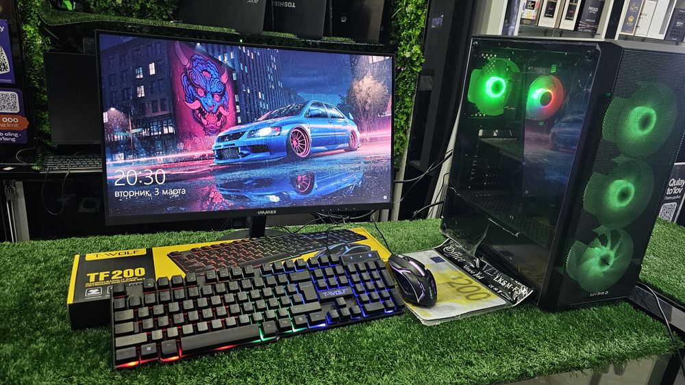 Game club дан олнган  12шт настоящый игравой компютерлар  50% минусига