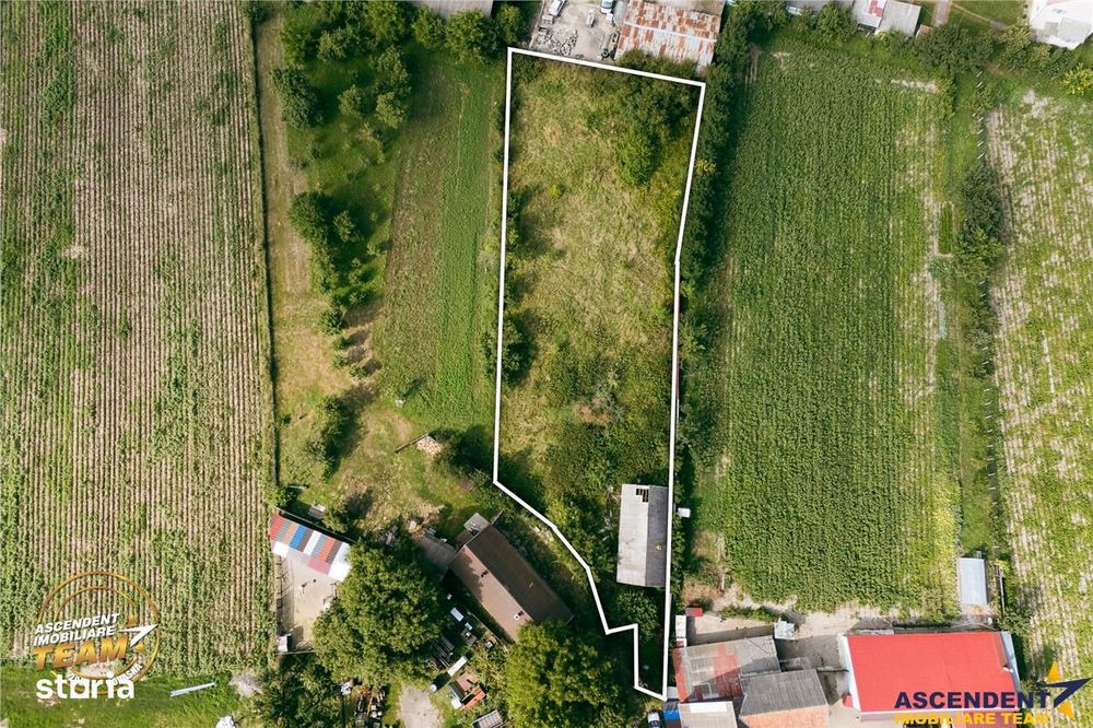 FILM! 2.200 mp, teren intravilan de vanzare in Targu-Secuiesc, Ruseni.