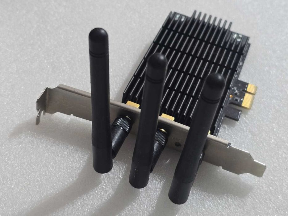 Placa Retea Wireless TP-Link Archer T9E AC1900 Dual Band PCI Express, 1900Mbps (1300Mbps + 600Mbps)