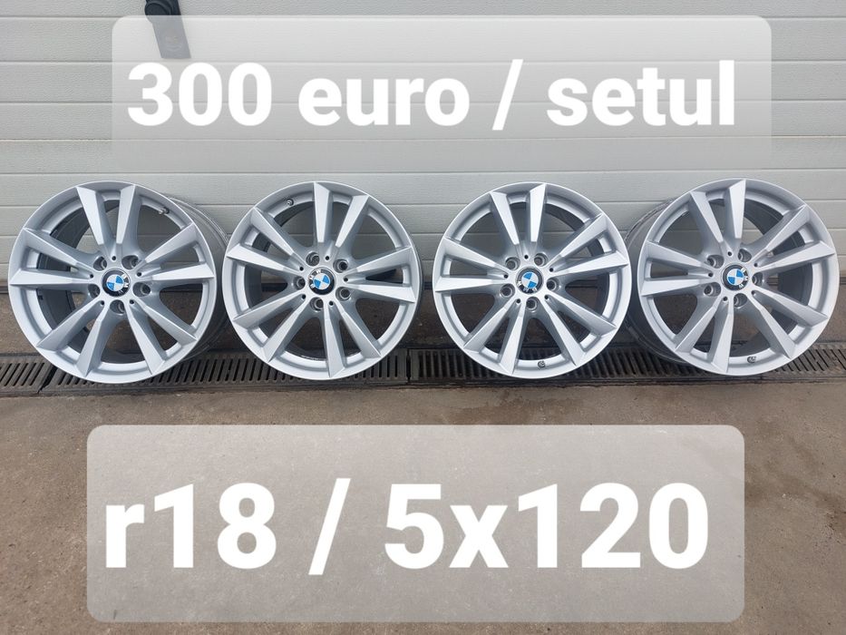 Jante aluminiu r18 / originale BMW / 5x120