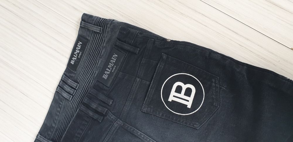 Pierre Balmain Japan Biker Slim Fit / 30 и 29 2бр ОРИГИНАЛ Мъжки Дънки
