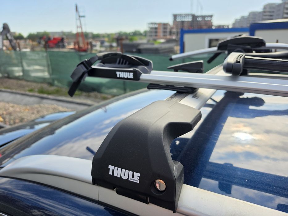 Vand suporti biciclete Thule ProRide si bare Thule WingBar Edge