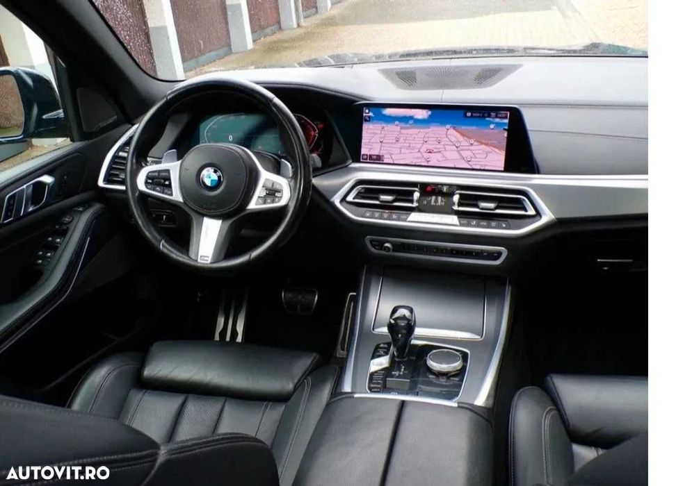BMW X5 G05 2020+MHEV+HUD+Side, line, collision assist+Trapa+HK+ACC+Pack M+Direcție integral activă+Confort access+Display key+LASER+Alarmă+22"/20"