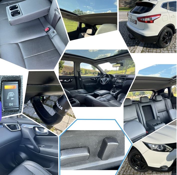 Nissan Qashqai TEKNA+,2015,1,6DCI,4X2,130CP,M6,Navi,Camera 360,TRAPA,Piele,KmReali