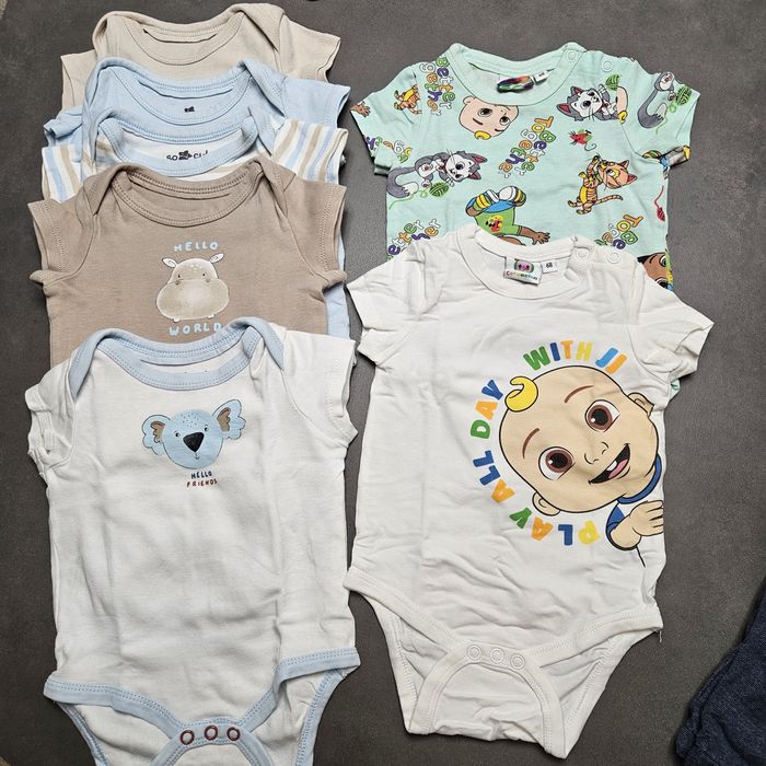 Лот бебешки дрехи за момче , р. 68 (H&M, Zara, Pepco, LC Waikiki) – общо или на лотове -16части