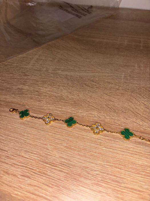 Accesoriu nou nou-Brățară Arpels van cleef verde cristale