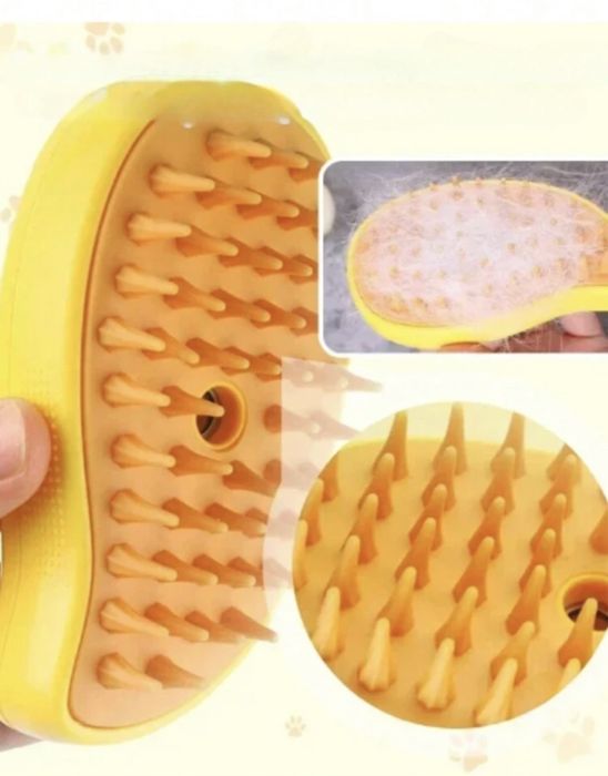 Четка на пара за котки и кучета