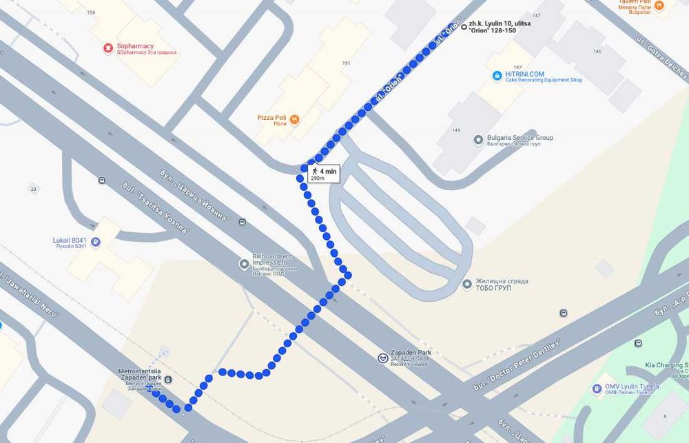 Дава се под наем Двустаен апартамент в София, Люлин 10 - 66 кв.м за 550 € - Снимка #2