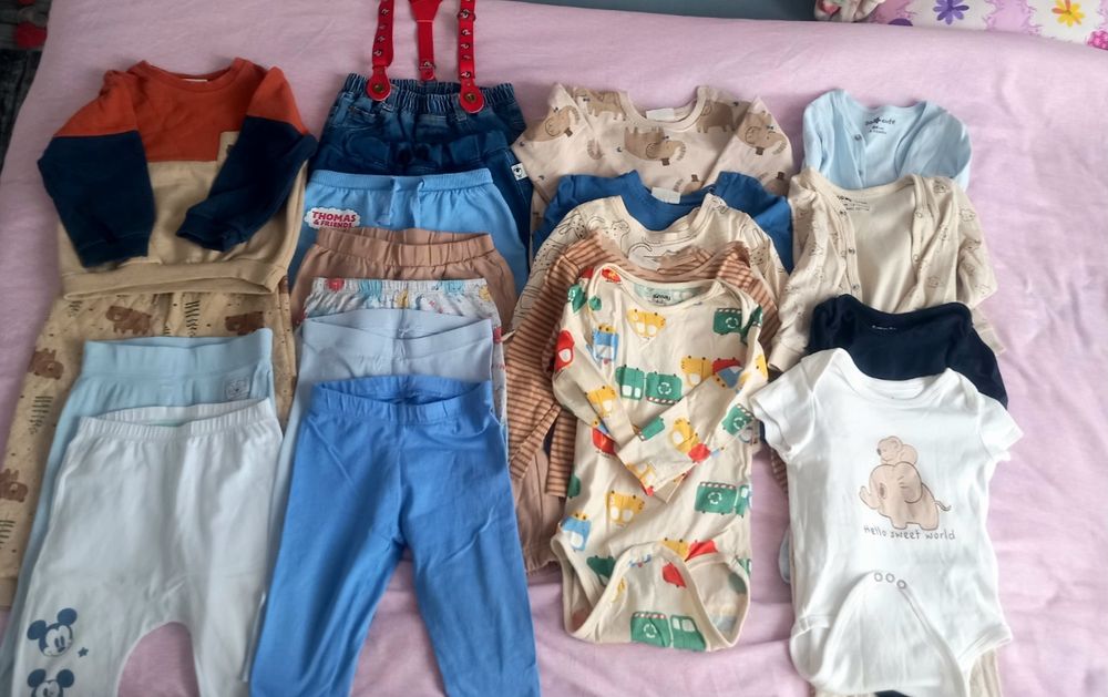 Lot hăinuțe băiețel mărimi 86/92 - 20 piesee