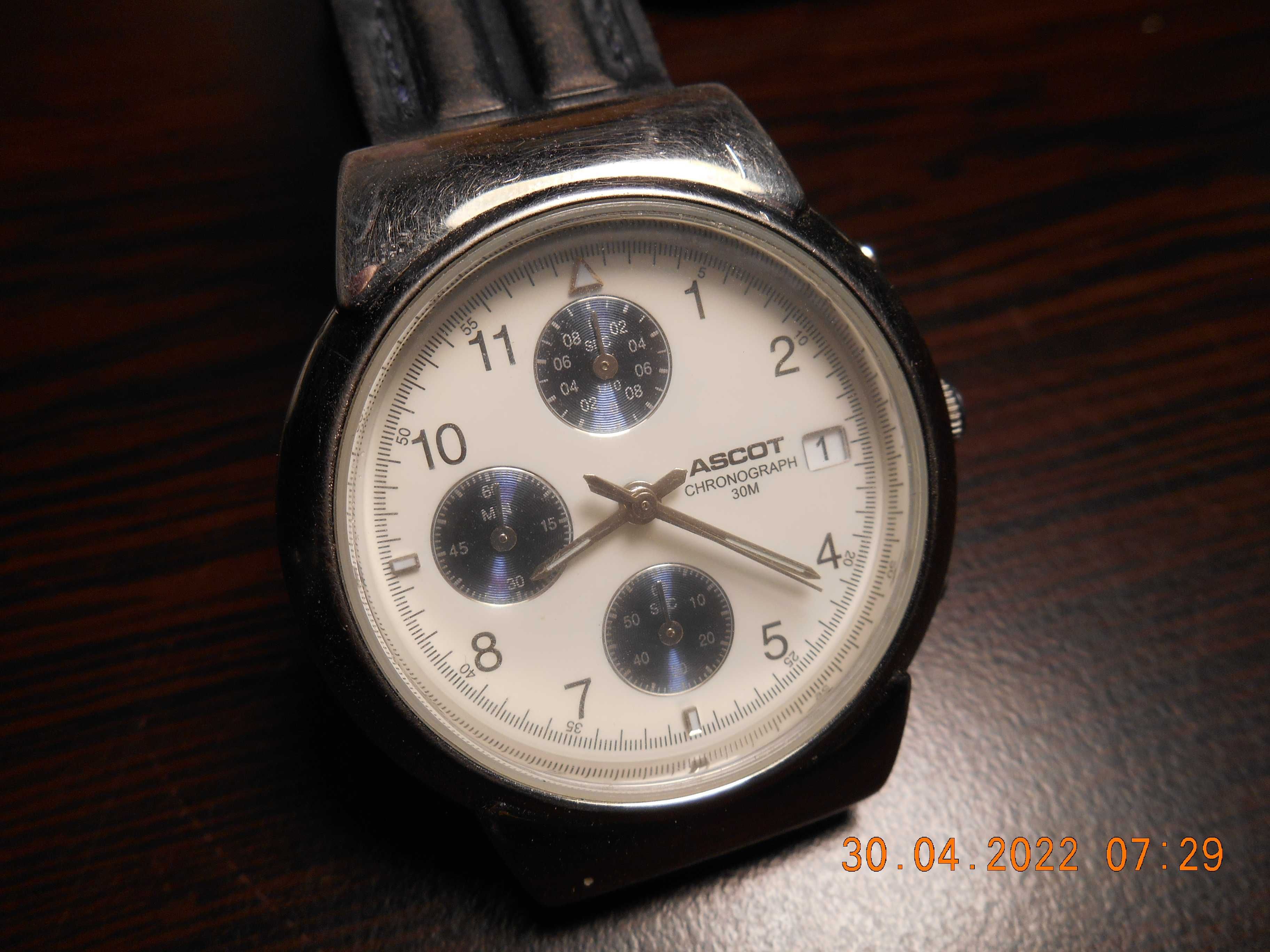 Ascot chronograph japan movement DB57b . OLX.bg