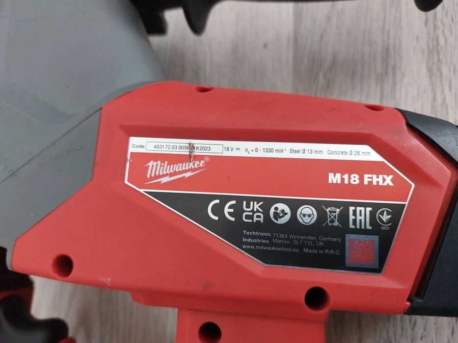 Rotopercutor milwaukee M18 FHX, 2.5 jouli, puțin folosit