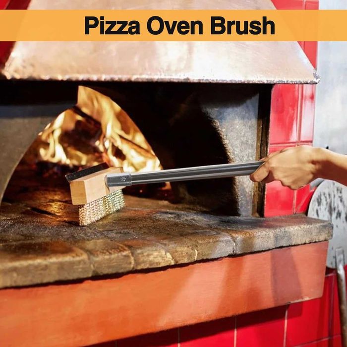 Четка за почистване на пещ/фурна TIHOOK Pizza Oven,Безплатна доставка до офис на Еконт