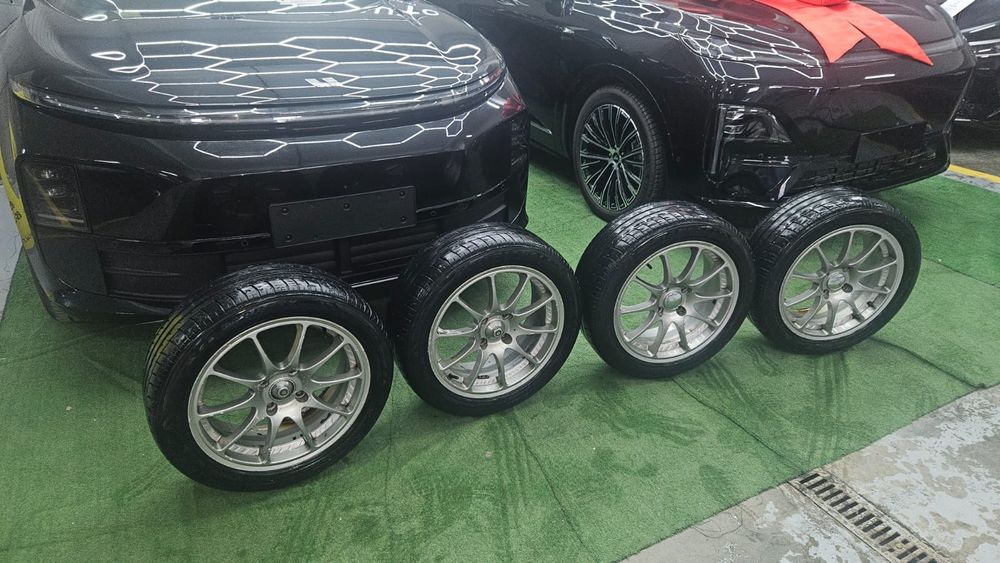 Титановый диски р17 на Мицубиси