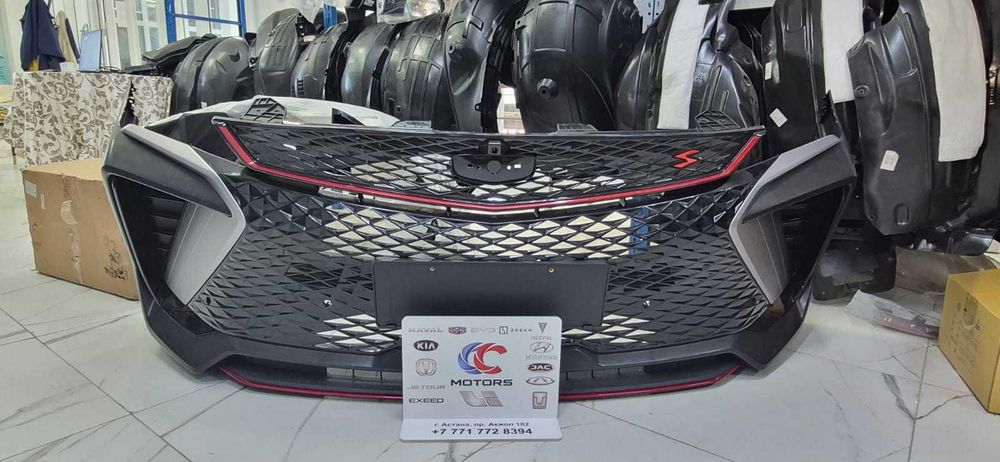 Передний бампер Geely Coolray дорест