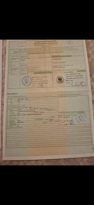 Arctic cat impecabil 450 cc