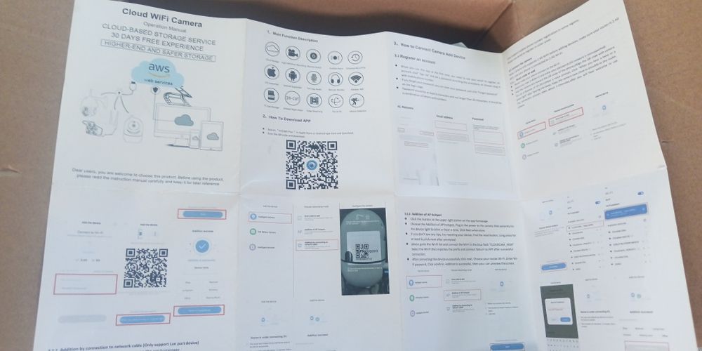 Wifi камера нова