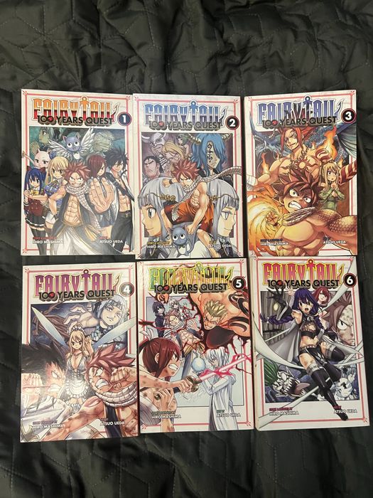 Carti manga fairytail 100 years quest vol 1-6