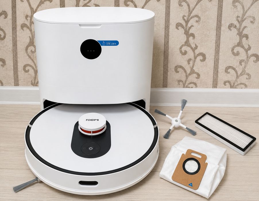 ROIDMI EVE Plus с базой самоочистки + расходники на 2 года