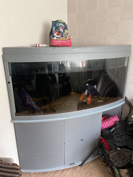 Аквриум угловой .