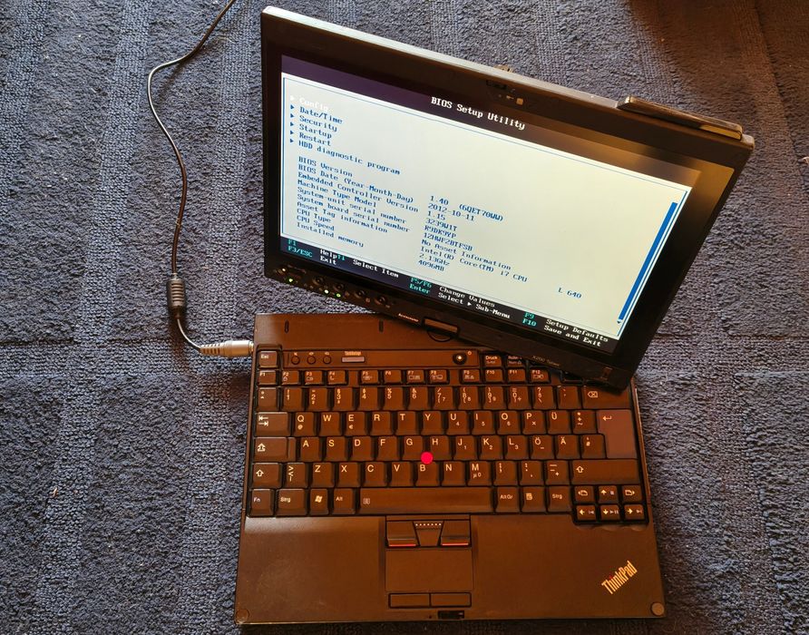 Lenovo x201t laptop - tablet