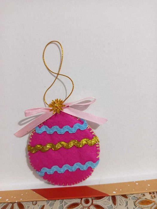 Игрушки на елку ручная работа