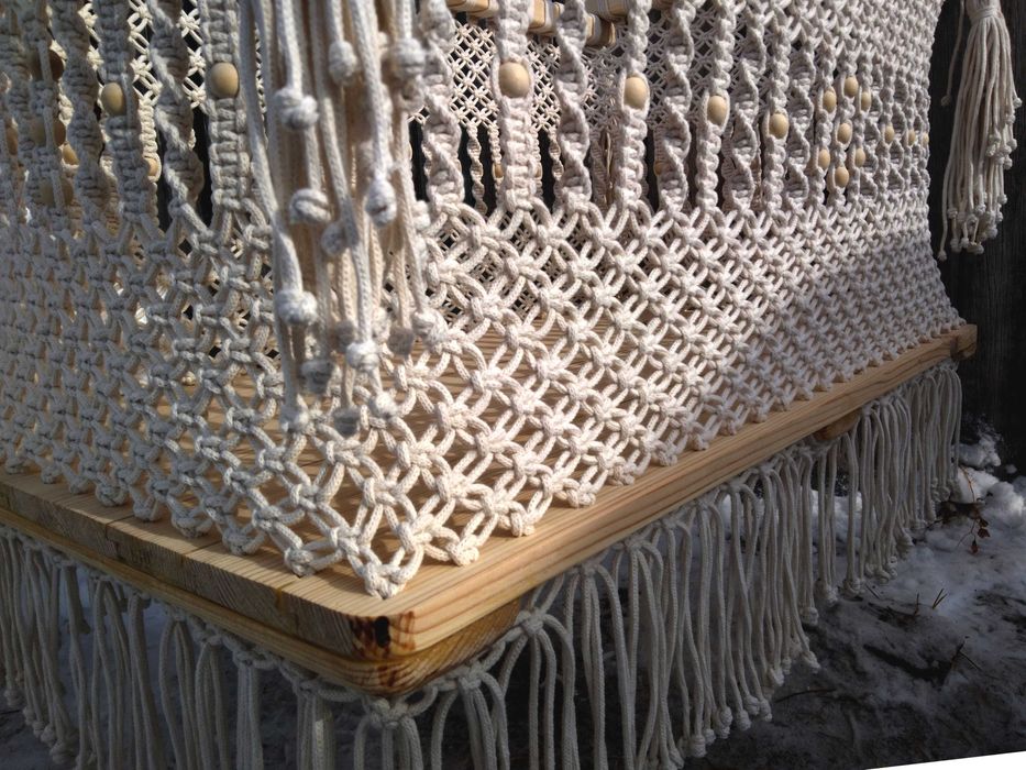 Колыбелька макраме ручной работы