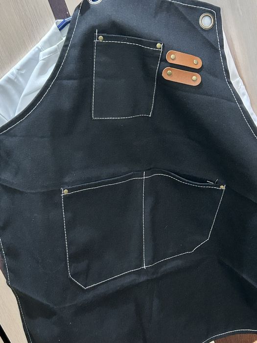 Китель+фартук+шапочка (форма повара)