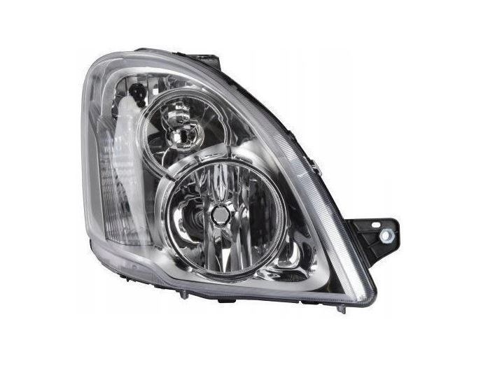 Far Iveco Daily, 09.2011-07.2014, RapidAuto, fata, partea dreapta, cu lumina de zi; tip bec H1+H7+PY21W+W21/5W; electric; cu motor;