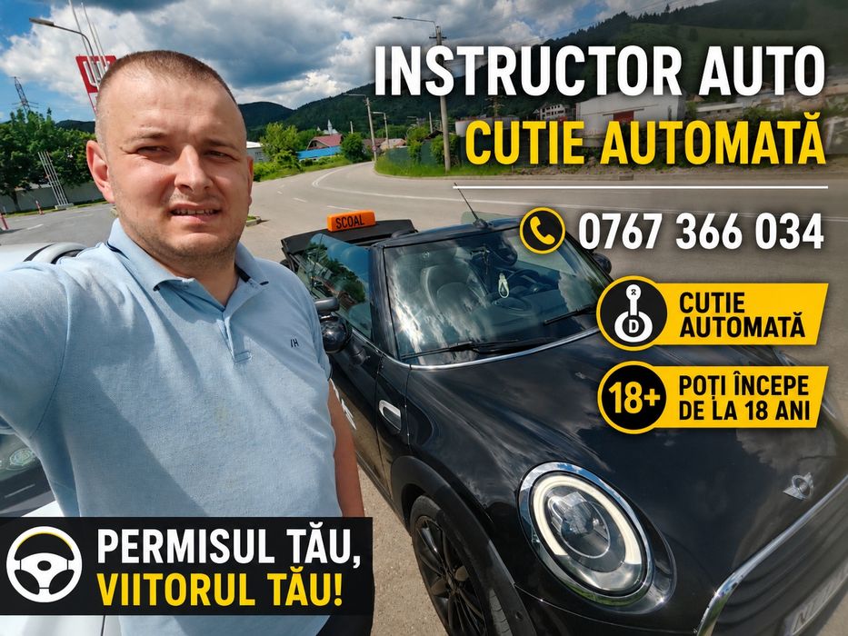 Instructor auto cat. A125,B1, B, B96, C, C-CE
