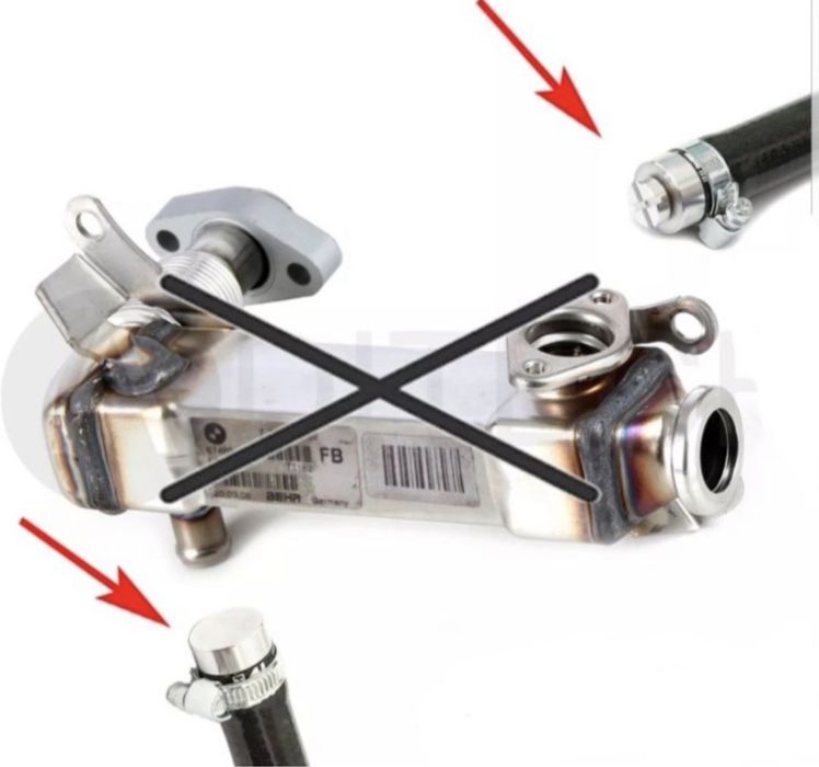 Kit set BMW dopuri furtune apa termostat EGR off M47 M57 e60 e90 e87