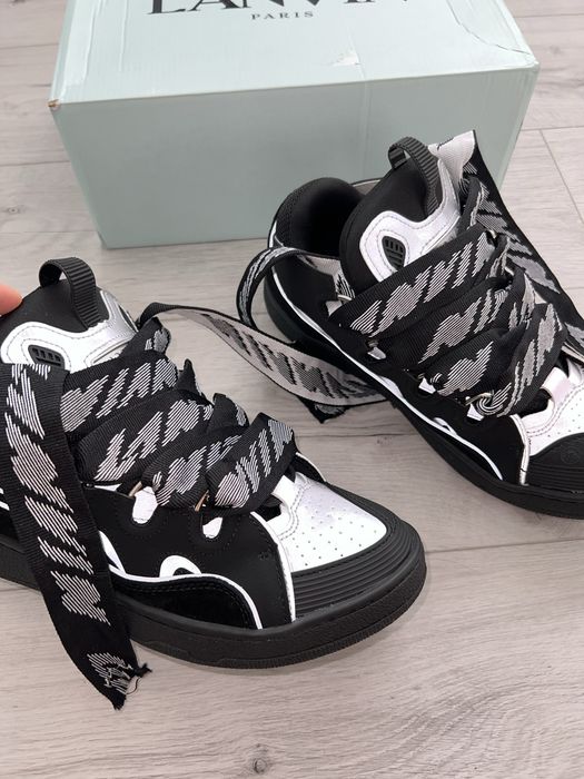 Lanvin Curb Reflective Black 43