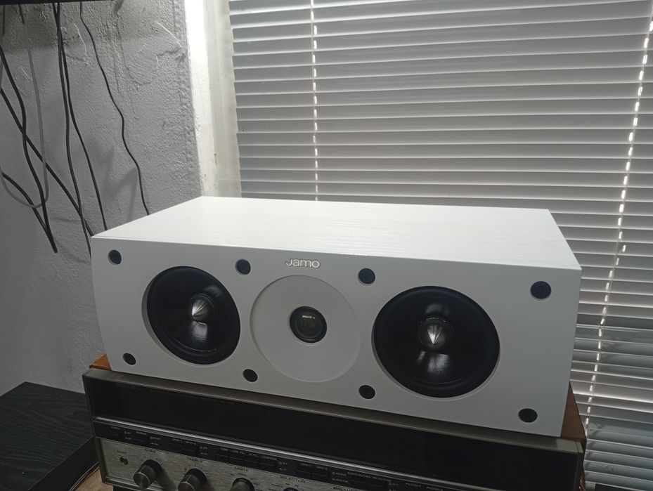 Център JAMO S-60 бял пиано лак