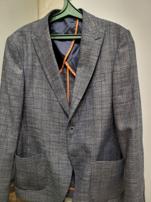 Мужской пиджак размер 48-50