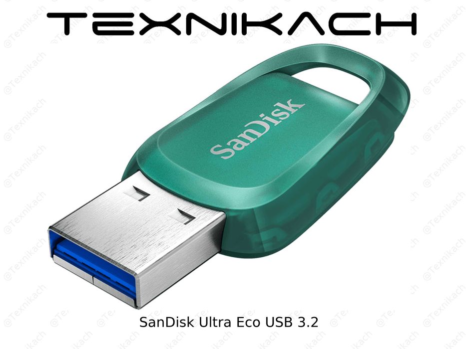 Новый • SanDisk Ultra Eco USB 3.2 • Доставка